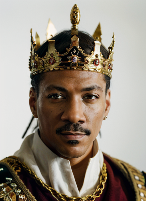 45918-904867972-a photo of (em1), a man (wearing a king costume with crown),  (simple white background), (focus on face_1.2), (masterpiece_1.2),.png